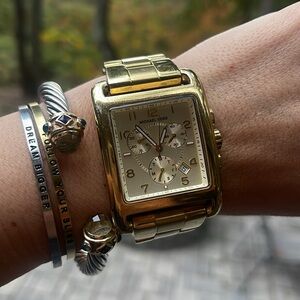 Michael Kors Watch Square Gold